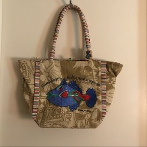 Sally Huss Sunny Thoughts beach tote